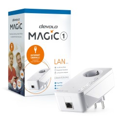 Devolo Magic 1 LAN 1200 Mbit s Collegamento ethernet LAN Bianco 2 pz