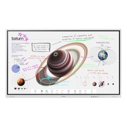 Samsung WM75B lavagna interattiva 190,5 cm (75") 3840 x 2160 Pixel Touch screen Grigio USB   Bluetooth