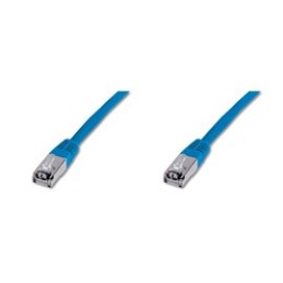 Digitus Patch Cable, SSTP PIMF, CAT 6, AWG 26 5.0m cavo di rete Blu 5 m