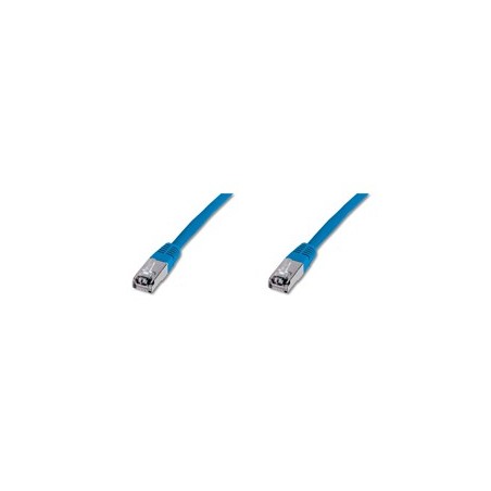 Digitus Patch Cable, SSTP PIMF, CAT 6, AWG 26 5.0m cavo di rete Blu 5 m