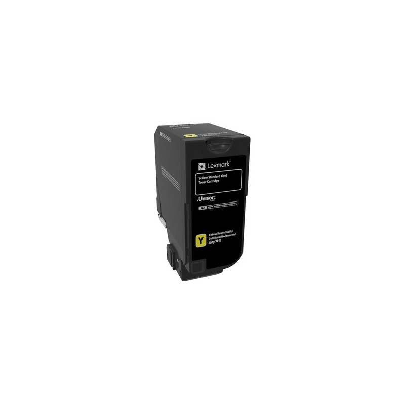 Lexmark CS720 cartuccia toner 1 pz Originale Giallo