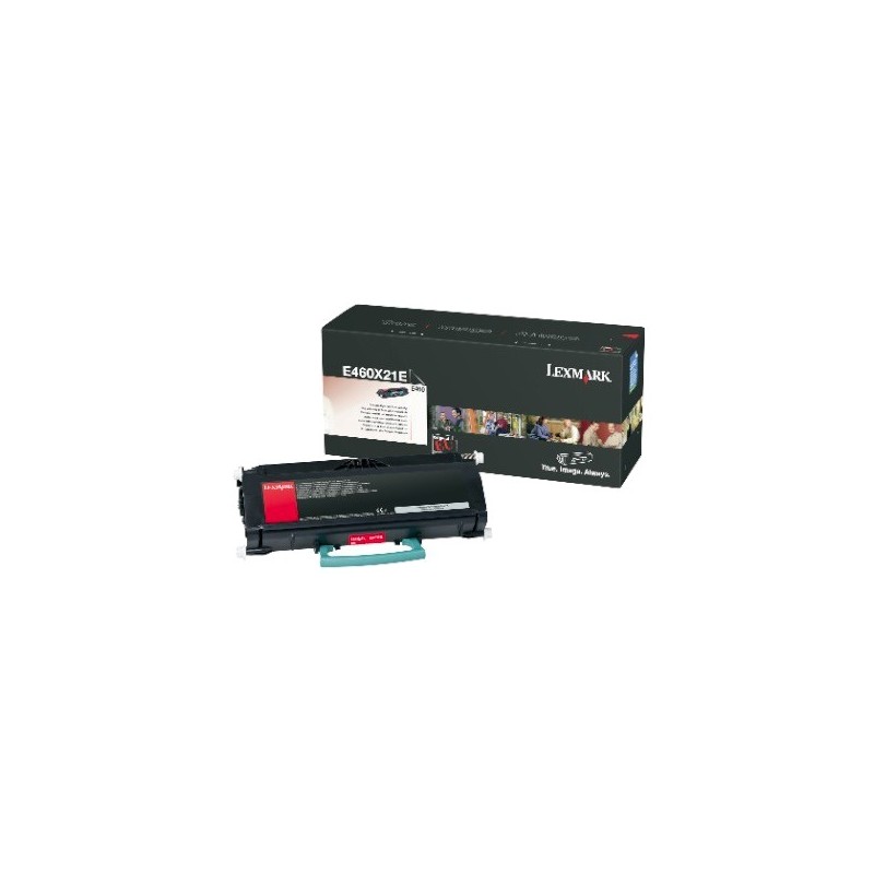 Lexmark E460X21E cartuccia toner 1 pz Originale Nero Lexmark E460X21E cartuccia toner 1 pz Originale Nero