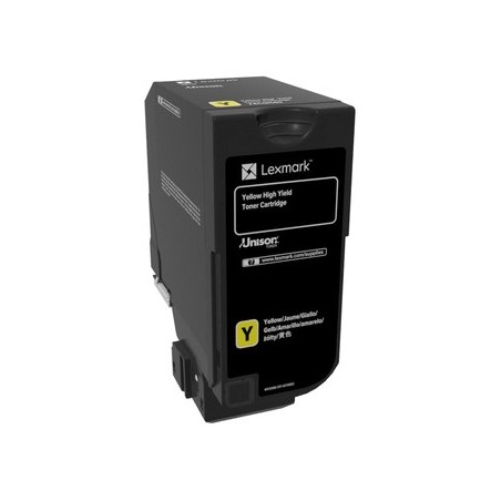 Lexmark CS725 cartuccia toner 1 pz Originale Giallo