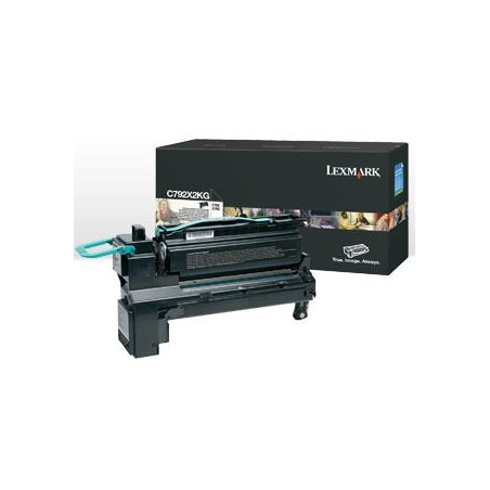 Lexmark C792X2KG cartuccia toner 1 pz Originale Nero