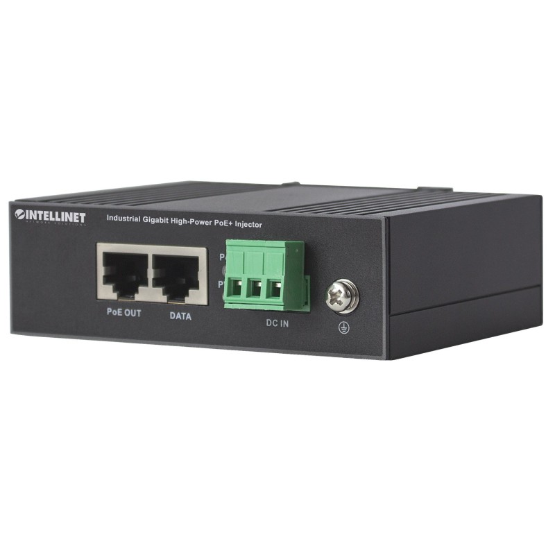 Gigabit High-Power PoE+ Industrie-Injektor, 1 x 30 Watt-Port, IEEE 802.3at/af...