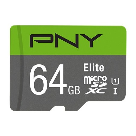 PNY Elite 64 GB MicroSDXC Classe 10