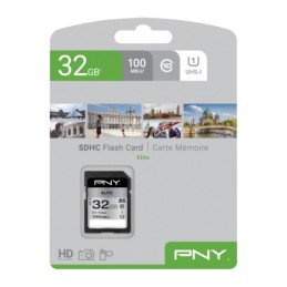 PNY Elite 32 GB SDHC UHS-I Classe 10