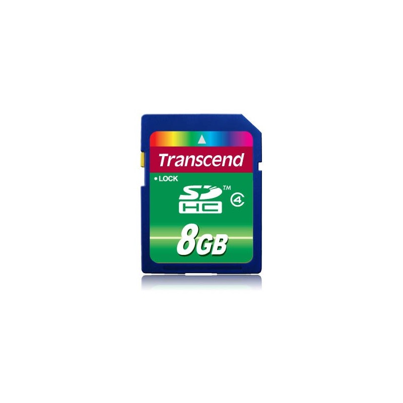 Transcend TS8GSDHC4 memoria flash 8 GB SDHC Transcend TS8GSDHC4 memoria flash 8 GB SDHC