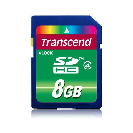 Transcend TS8GSDHC4 memoria flash 8 GB SDHC