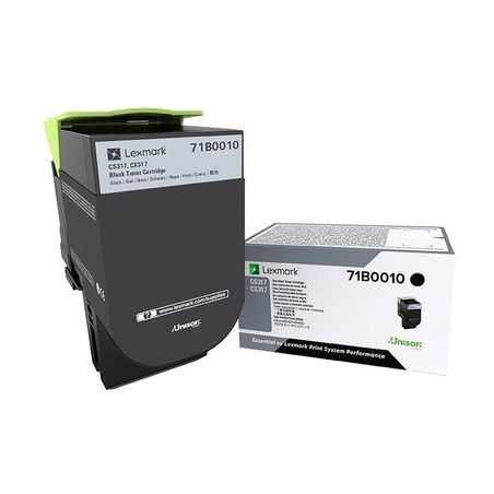 Lexmark 71B0010 cartuccia toner 1 pz Originale Nero