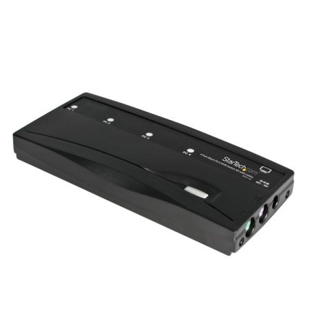 StarTech.com Kit switch KVM PS 2 4 porte colore nero con cavi