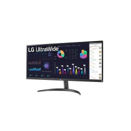 LG 34WQ500-B Monitor PC 86,4 cm (34") 2560 x 1080 Pixel UltraWide Full HD LED Nero