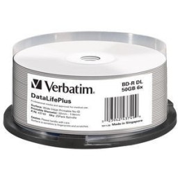 Verbatim DataLifePlus BD-R 50 GB 25 pz