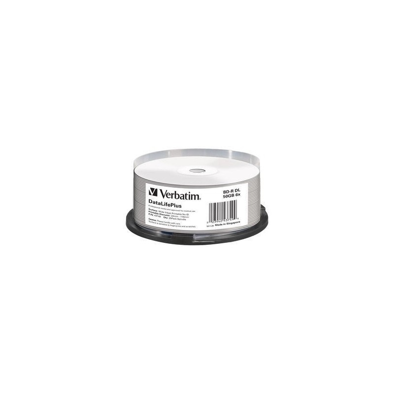 Verbatim DataLifePlus BD-R 50 GB 25 pz