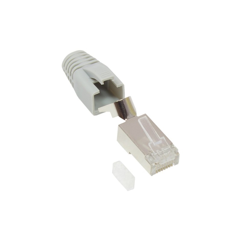 Alcasa GC-N0090 cavo di collegamento RJ45 Grigio