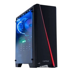 CAPTIVA Highend Gaming R73-989 AMD Ryzen™ 5 7600X 32 GB DDR5-SDRAM 1 TB SSD NVIDIA GeForce RTX 4070 Windows 11 Home PC Nero