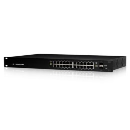 Ubiquiti EdgeSwitch 24 250W Gestito L2 L3 Gigabit Ethernet (10 100 1000) Supporto Power over Ethernet (PoE) 1U Nero