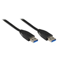 Alcasa USB 3.0 1.8m cavo USB 1,8 m USB 3.2 Gen 1 (3.1 Gen 1) USB A Nero