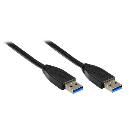 Alcasa USB 3.0 1.8m cavo USB 1,8 m USB 3.2 Gen 1 (3.1 Gen 1) USB A Nero