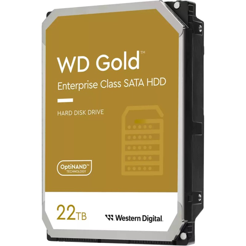 Western Digital Gold 3.5" 22 TB Serial ATA III Western Digital Gold 3.5" 22 TB Serial ATA III