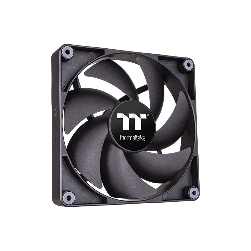 Thermaltake TT CT120 PC Case per computer Ventilatore Nero 2 pz