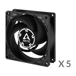 ARCTIC P8 PWM PST Case per computer Ventilatore 8 cm Nero