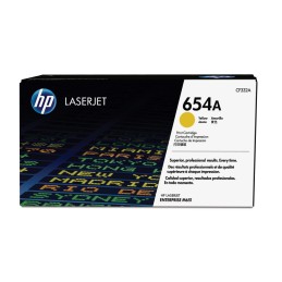 HP Cartuccia Toner originale giallo LaserJet 654A