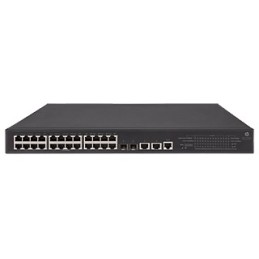 HPE FlexNetwork 5130 24G POE+ 2SFP+ 2XGT (370W) EI Gestito L3 Gigabit Ethernet (10 100 1000) Supporto Power over Ethernet (PoE)