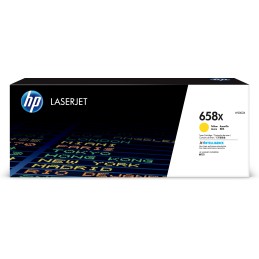 HP Cartuccia toner giallo originale LaserJet 658X ad alta capacità