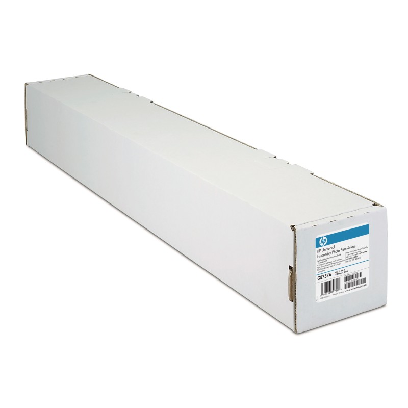 HP Universal Instant-dry Satin 1524 mm x 61 m (60 in x 200 ft) carta fotografica Satinata