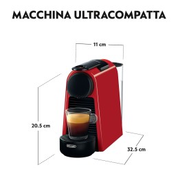 De’Longhi Essenza Mini EN 85.R macchina per caffè Automatica Macchina per caffè a capsule 0,6 L