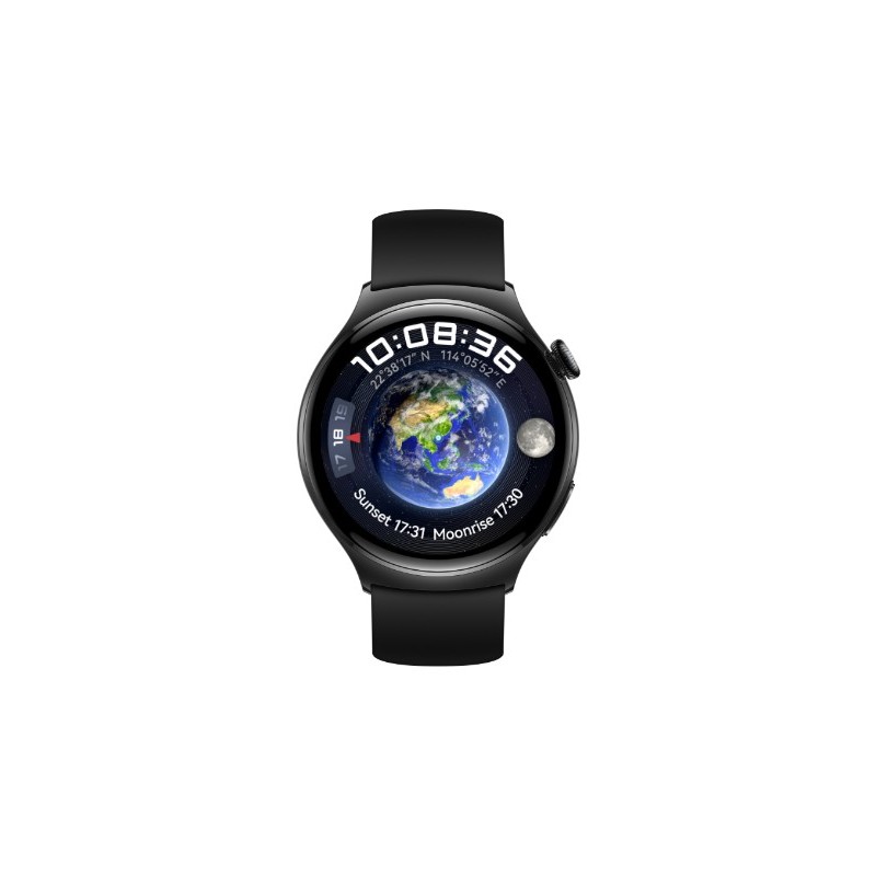 Huawei WATCH 4 3,81 cm (1.5") AMOLED 46 mm Digitale 466 x 466 Pixel Touch screen Nero Wi-Fi GPS (satellitare)