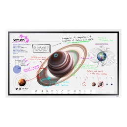 Samsung WM55B lavagna interattiva 139,7 cm (55") 3840 x 2160 Pixel Touch screen Bianco