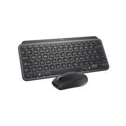 Logitech 920-011054 tastiera Mouse incluso RF senza fili + Bluetooth QWERTZ Tedesco Grafite