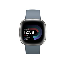 Fitbit Versa 4 Digitale Touch screen Platino GPS (satellitare)