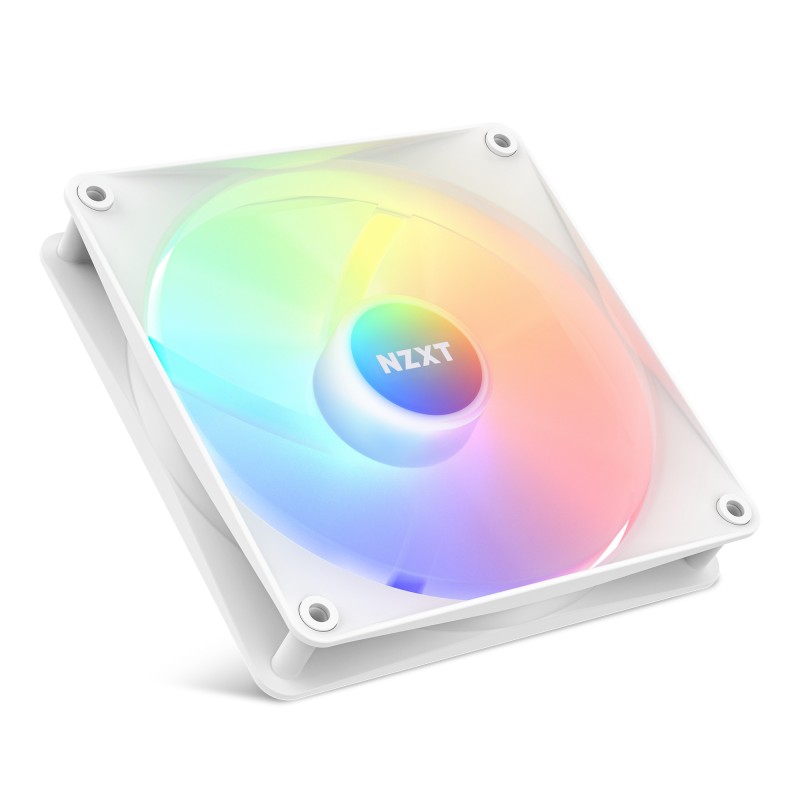 NZXT F140 RGB Core Gehäuselüfter 140mm Weiß