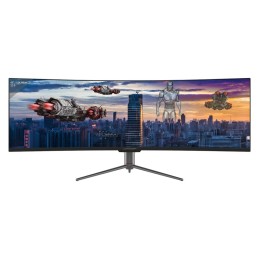 LC-Power LC-M49-DQHD-120-C-Q LED display 124,5 cm (49") 5120 x 1440 Pixel UltraWide Quad HD QLED Nero