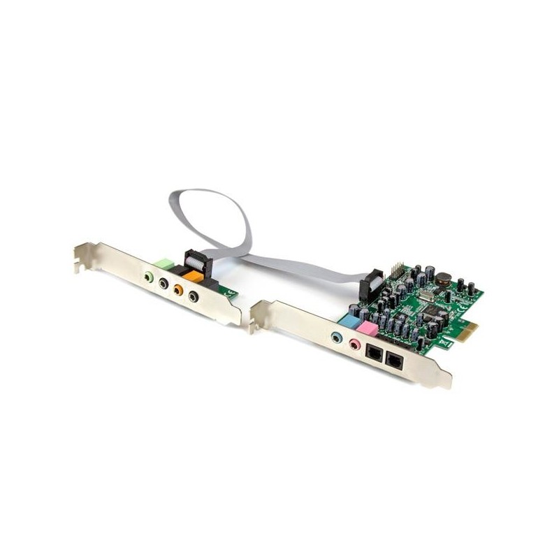 StarTech.com Scheda Audio interna PCI Express surround 7.1 canali - PCI Surround Sound Card a 24-bit , 192Khz