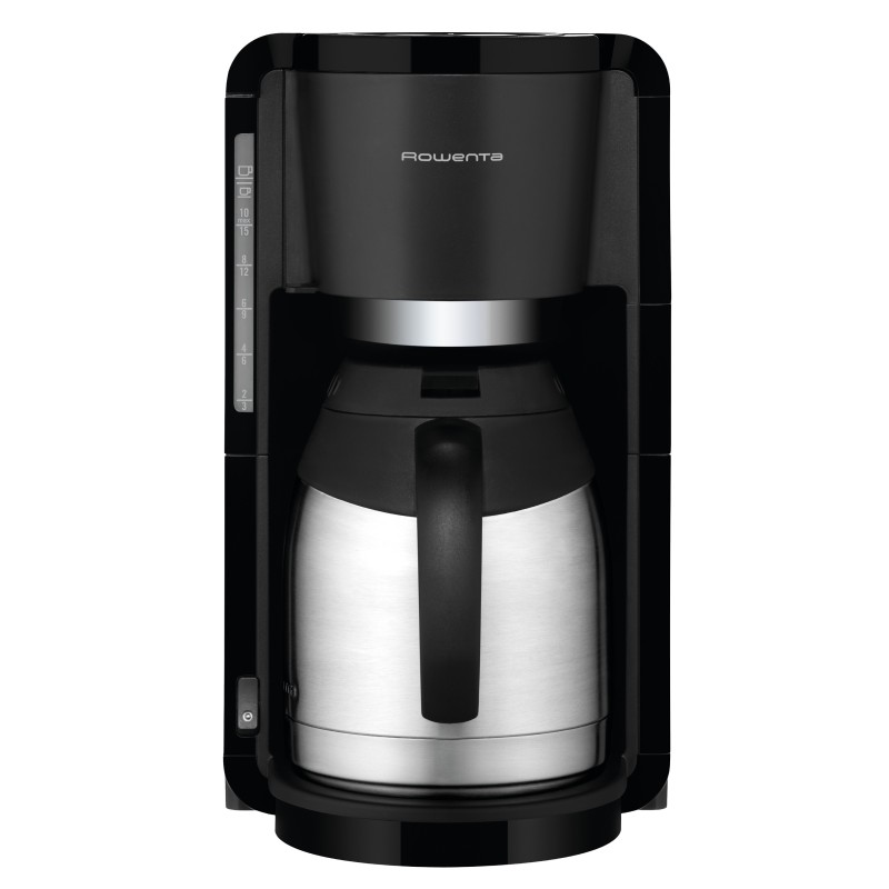 Rowenta CT 3818 Edelstahl Thermo Kaffeemaschine Nero/Edelstahl