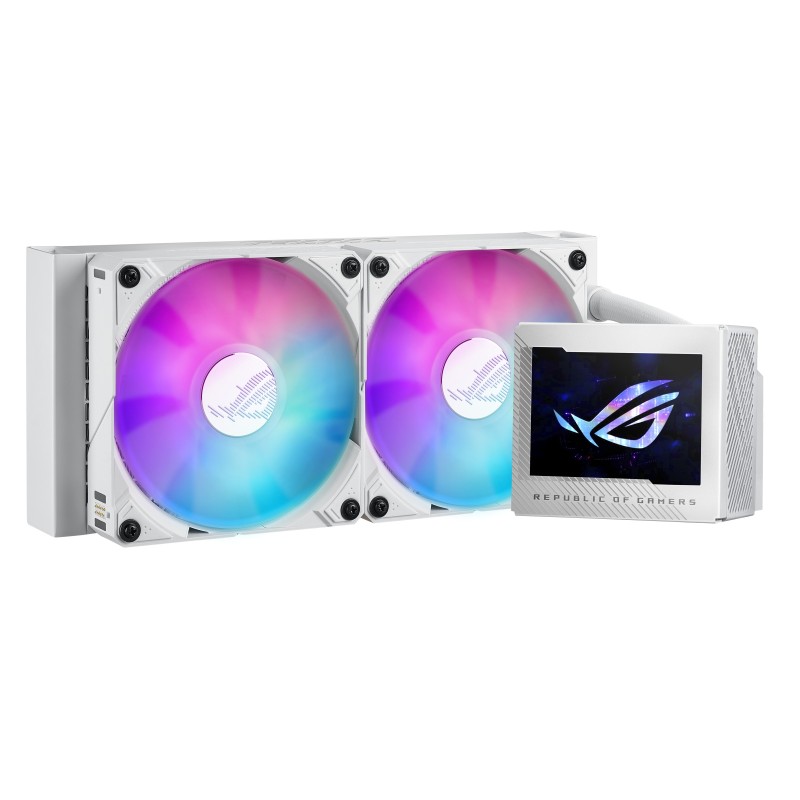 ASUS ROG RYUJIN III 240 ARGB White Edition Processore Raffreddatore di liquidi tutto in uno 12 cm Bianco 1 pz ASUS ROG RYUJIN III 240 ARGB White Edition Processore Raffreddatore di liquidi tutto in uno 12 cm Bianco 1 pz