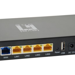 LevelOne WAP-6117 punto accesso WLAN 300 Mbit s Nero Supporto Power over Ethernet (PoE)