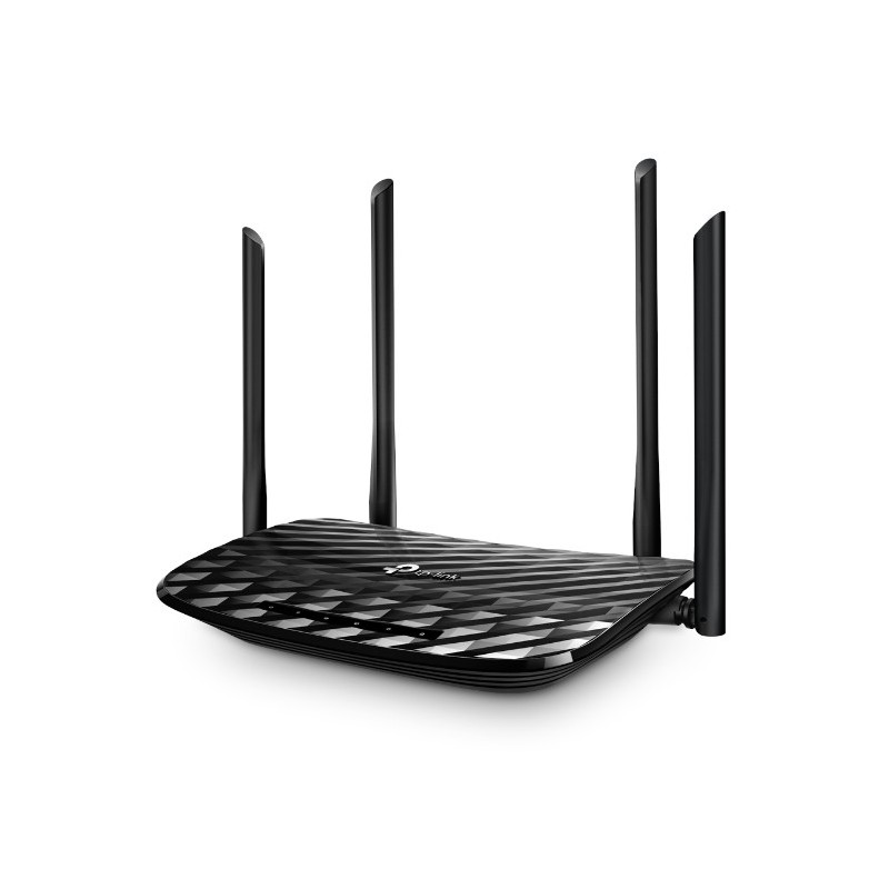 TP-Link Archer C6 router wireless Gigabit Ethernet Dual-band (2.4 GHz 5 GHz) Nero