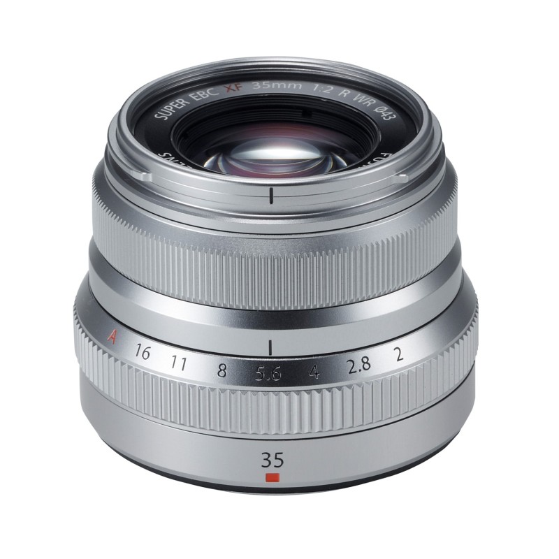 Fujifilm FUJINON XF 35mm F2 R WR Argento