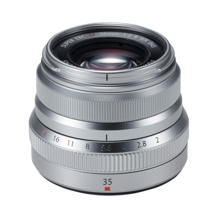 Fujifilm FUJINON XF 35mm F2 R WR Argento