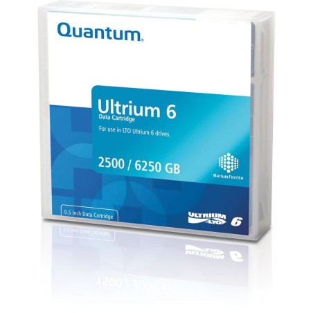 Quantum MR-L6WQN-04 supporto di archiviazione di backup Nastro dati vuoto 2,5 TB LTO 1,27 cm