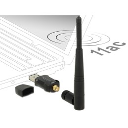 DeLOCK 12462 scheda di rete e adattatore WLAN 433 Mbit s