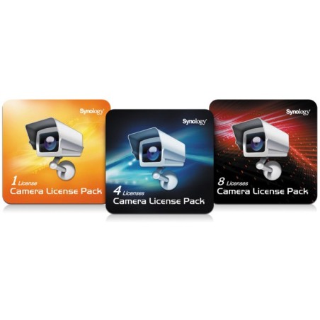 Synology 4 cam Lic Pack 4 licenza e