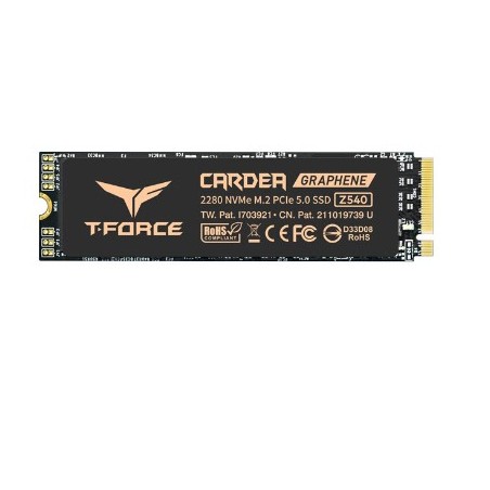 Team Group T-FORCE CARDEA TM8FF1002T0C129 drives allo stato solido M.2 2 TB PCI Express 5.0 NVMe