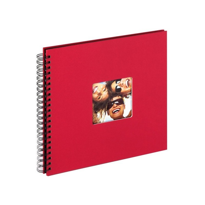 Walther Design Fun album fotografico e portalistino Rosso 50 fogli