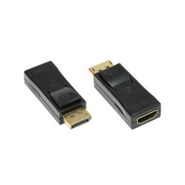 Alcasa HDMI - DisplayPort F M Nero